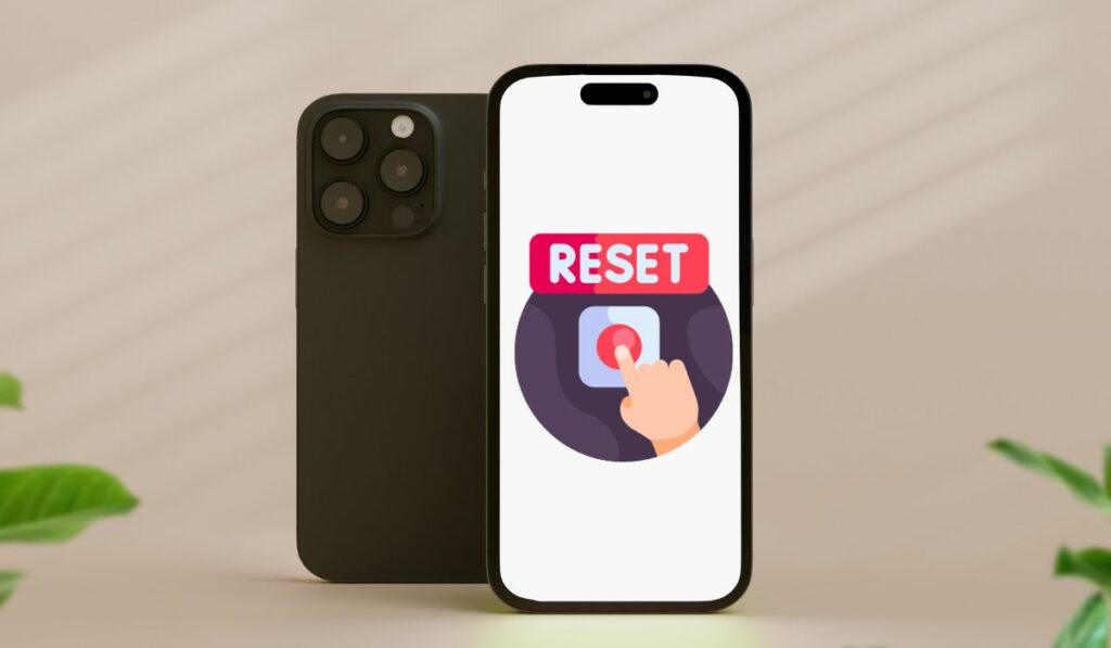 how to reset iphone without passcode and computer